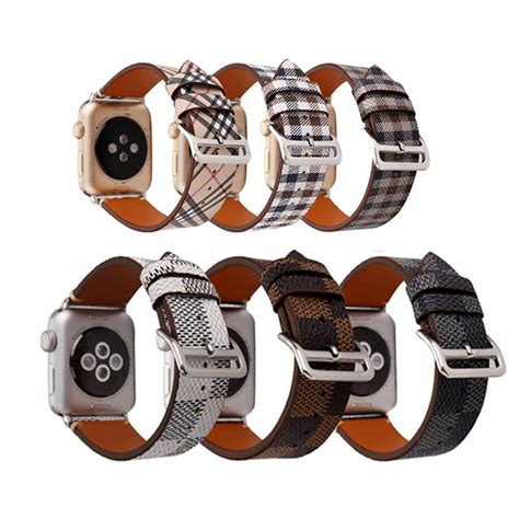 designer Apple Watch bands Burberry